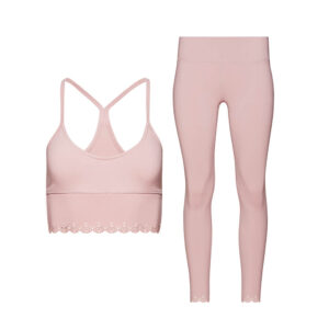 Premium custom high quality leggings wholesale production sample photograph showcasing technical manufacturing details